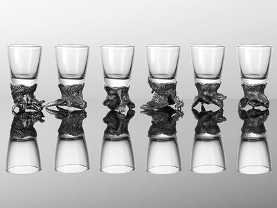 Zestaw 12 kieliszków 25ml z dzbankiem 250ml z możliwością personalizacji grawerem