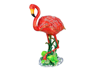 Kasetka metalowa Flaming z możliwością personalizacji grawerem, dekoracyjna, idealna na prezent, 22 cm wysokości