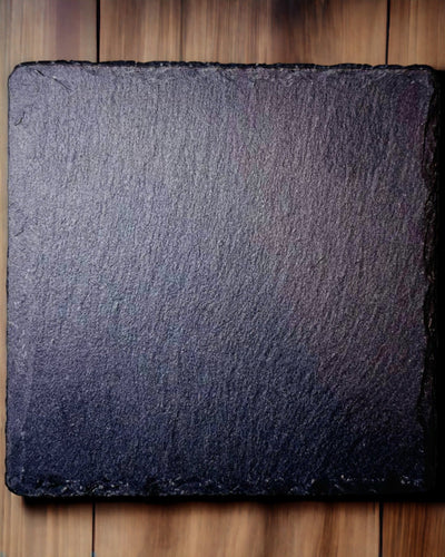 Sous-verre pour café, thé en pierre naturelle avec gravure personnalisée – Carré, rond, hexagone, 10 cm