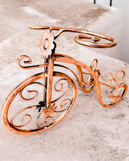 Support à vin "WineCycle" en forme de vélo - possibilité de personnalisation avec gravure pour cadeau