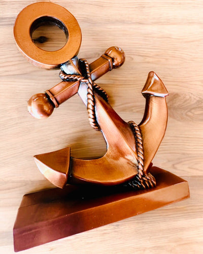 Decoratieve Aluminium Anker - Elegante Decoratie met Gravure Optie - 3 Kleuropties