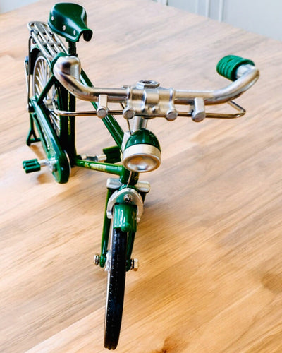 Model van de fiets "Retro Classic" - Miniatuur met Gravure, ideaal als cadeau