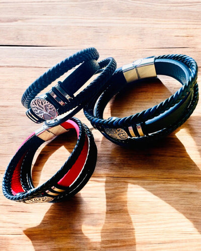 Bracelet "Arbre de Vie" personnalisable pour cadeau, 3 variantes de couleur