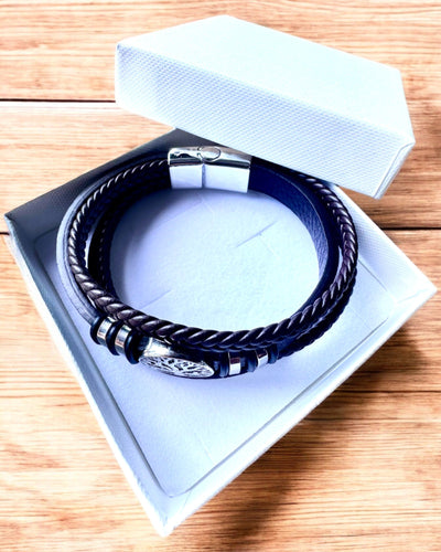 Bracelet "Arbre de Vie" personnalisable pour cadeau, 3 variantes de couleur