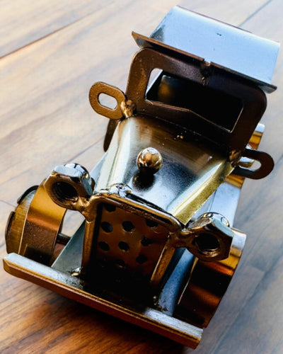 Retro Klassisches Auto, Auto, aus Eisen - Kollektion "Vintage Drive", Automodell, Personalisierung mit Gravur als Geschenk