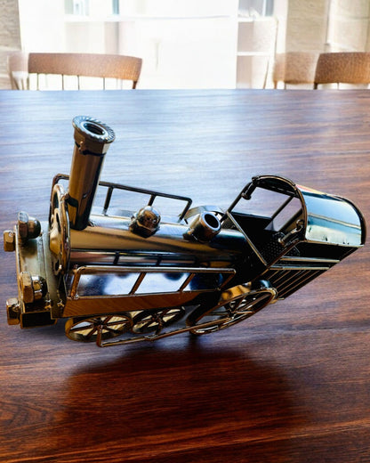 Locomotive en fer "Retro Express" – décoration, modèle, fait main avec possibilité de gravure