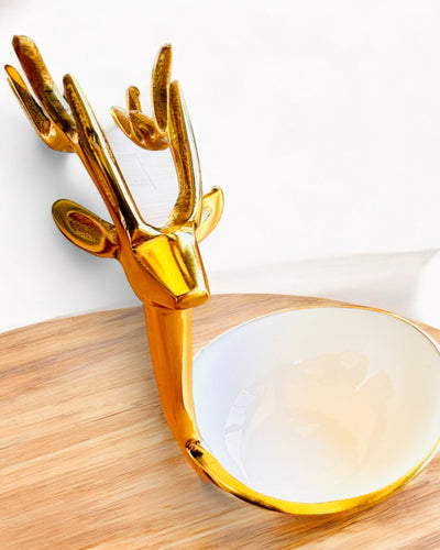 Elegante kom schaapachtig Schoonheid – Handwerk uit India, personalisatie met gravure