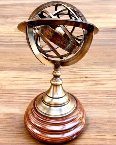 Astrolabium Artis 2 - 30 cm hoog, Handgemaakt met Gravure Optie, decoratie voor kantoor, premium