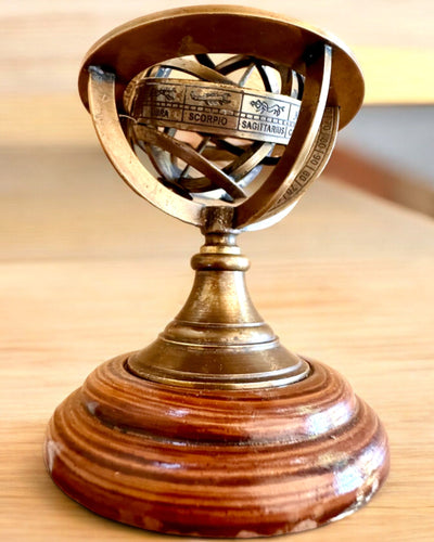 Astrolabium Artis 2 - 30 cm hoog, Handgemaakt met Gravure Optie, decoratie voor kantoor, premium