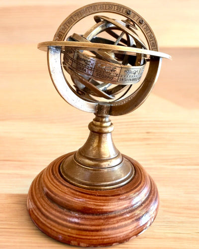 Astrolabium Artis 2 - 30 cm hoog, Handgemaakt met Gravure Optie, decoratie voor kantoor, premium