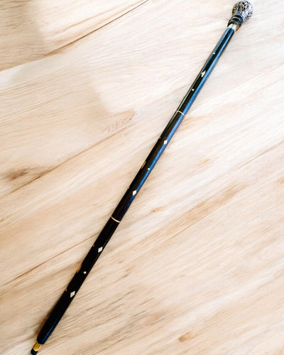 Wandelstok "Majesteit Stok" Houten Handgemaakt, mogelijkheid tot graveren, 2 varianten beschikbaar