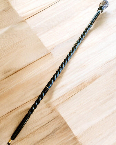 Wandelstok "Majesteit Stok" Houten Handgemaakt, mogelijkheid tot graveren, 2 varianten beschikbaar