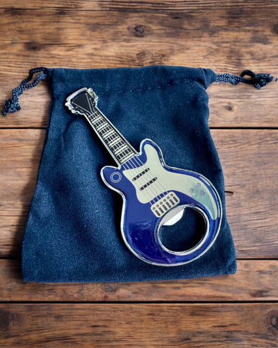 Ouvre-bouteille Guitare Rock'n'Open, 2 variantes, personnalisation par gravure pour cadeau