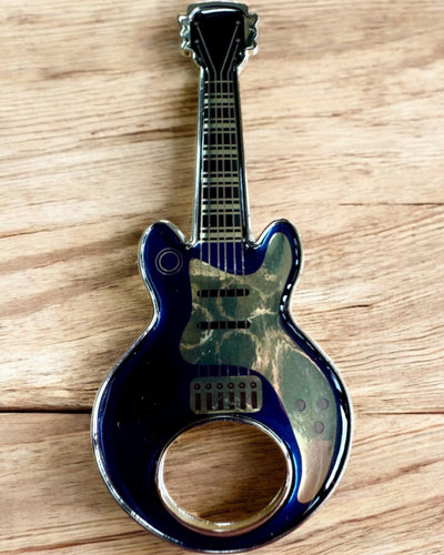 Ouvre-bouteille Guitare Rock'n'Open, 2 variantes, personnalisation par gravure pour cadeau