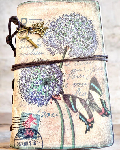 Carnet Vintage Mémoire avec gravure personnalisée - 3 modèles au choix, carnet cadeau