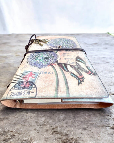 Carnet Vintage Mémoire avec gravure personnalisée - 3 modèles au choix, carnet cadeau