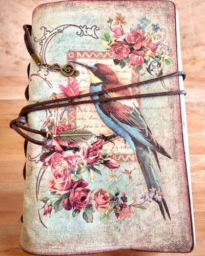 Carnet Vintage Mémoire avec gravure personnalisée - 3 modèles au choix, carnet cadeau