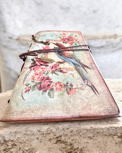 Carnet Vintage Mémoire avec gravure personnalisée - 3 modèles au choix, carnet cadeau