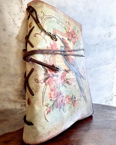 Carnet Vintage Mémoire avec gravure personnalisée - 3 modèles au choix, carnet cadeau