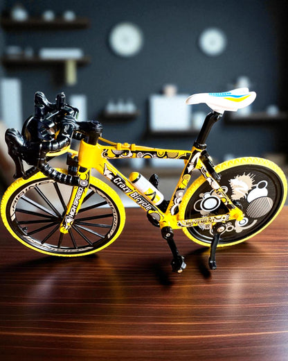 Modèle miniature en métal Vélo de collection "Speed Rider 1.2" – personnalisation avec gravure pour cadeau, 2 variantes de couleur