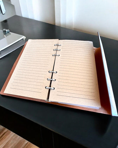 Carnet Vintage Mémoire avec gravure personnalisée - 3 modèles au choix, carnet cadeau