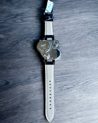 Survival Watch "Explorer 4in1", customizable with engraving for a gift