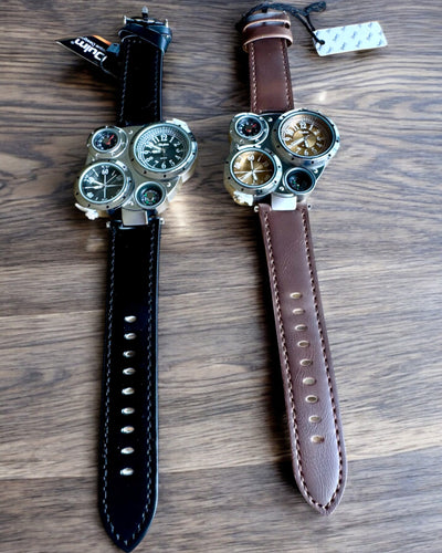 Survival Watch "Explorer 4in1", customizable with engraving for a gift