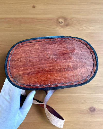 Jumelles avec étui en cuir Victorian's Eye, 11 cm en laiton, décorées à la main, personnalisation par gravure pour cadeau