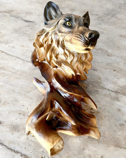 "Wilczy Duch" – Figurine décorative avec possibilité de personnalisation par gravure, pour cadeau