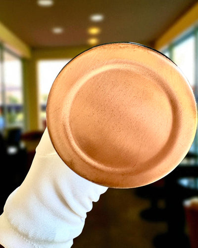 Koperen Set Mandala – Fles 1L + 2 Bekers in Etui, mogelijkheid tot personalisatie met gravure als cadeau