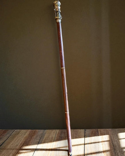 Navigatorstok 2.0 met kompas en verborgen telescoop, mogelijkheid tot personalisatie met gravure als cadeau