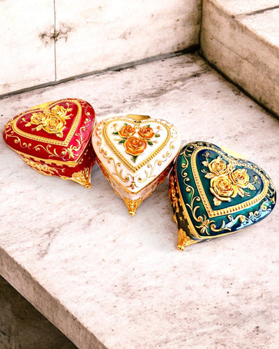 Jewelry Box "Royal Elegance" - with engraving option for a gift, 3 variants to choose from