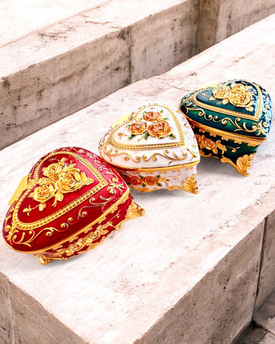 Jewelry Box "Royal Elegance" - with engraving option for a gift, 3 variants to choose from