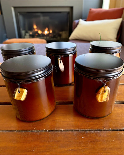 Intentiekaars Tijgerkracht – Zelfvertrouwen en welvaart, 250 ml, mogelijkheid tot personalisatie van de deksel als cadeau