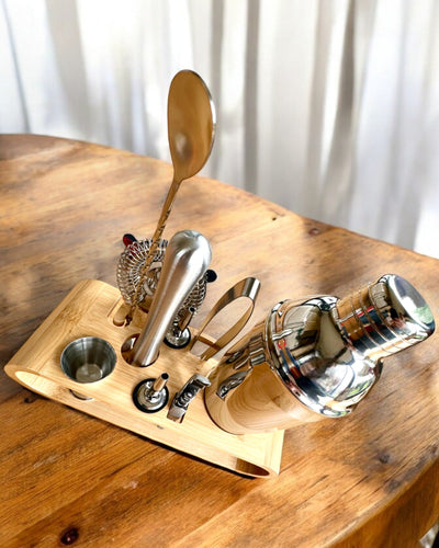 Barmanset "MixMaster Pro", mogelijkheid tot personalisatie met gravure als cadeau