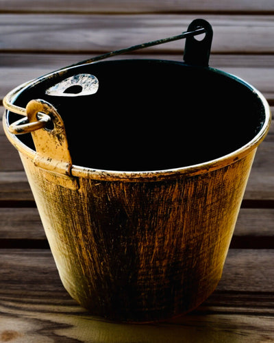 Stylish Metal Ashtray "Rustic Charm" 19-23 cm in height, 8 variants to choose from, engraving upon request