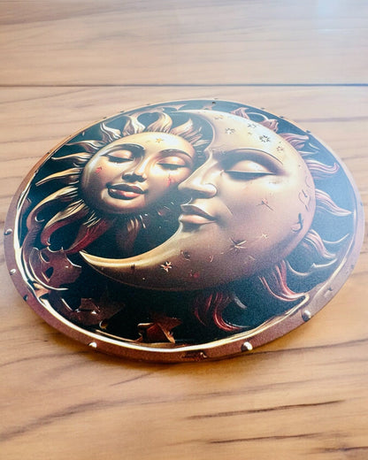 Pendentif "Cercles Magiques de la Nature" - possibilité de personnalisation avec gravure. 3 variantes au choix