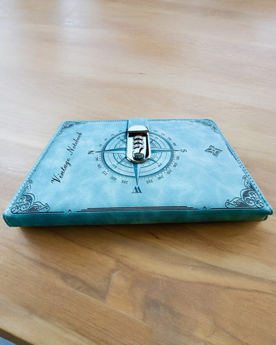 Carnet Secret A5 Vintage avec verrouillage par code - Choisissez Votre Style, personnalisation par gravure pour cadeau