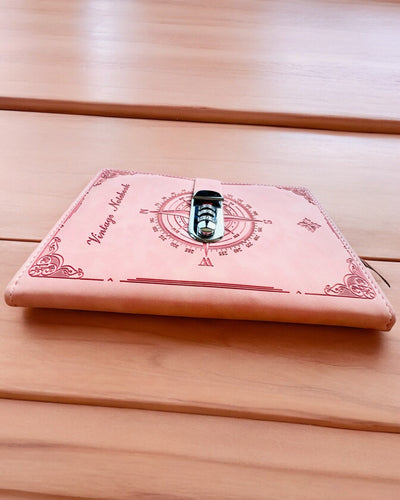 Carnet Secret A5 Vintage avec verrouillage par code - Choisissez Votre Style, personnalisation par gravure pour cadeau