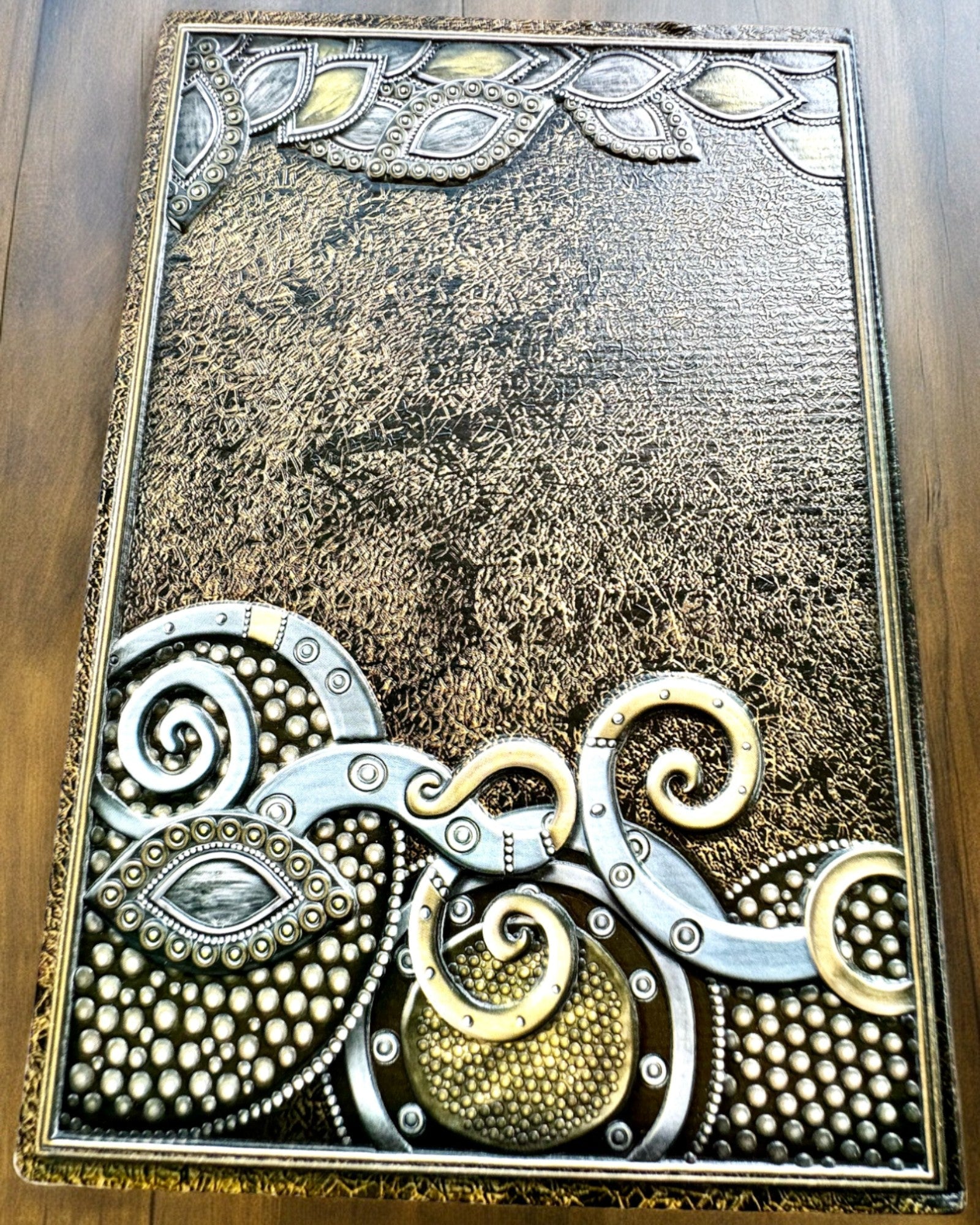 Artistic Notebook, "Masquerade" – A5, Personalization with Engraving for a Gift