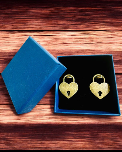 Mini Cadenas Cœur DeLuxe - Ensemble de 2 cadenas avec clés, 6 variantes au choix, possibilité de personnalisation par gravure pour cadeau
