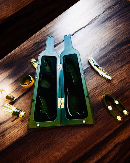 Ensemble à Vin "Sommelier's Delight" - possibilité de personnalisation avec gravure pour cadeau