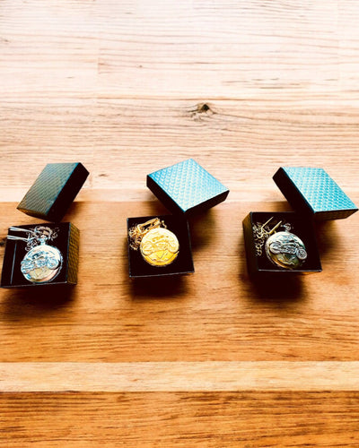 Pocket Watch "Motocyklowy Elegancik 2" – Engraving for a gift, 3 color variants