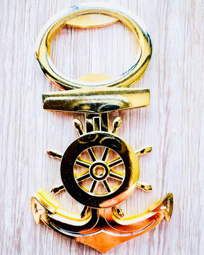 Ouvre-bouteille Capitaine - possibilité de personnalisation par gravure, couleur argent