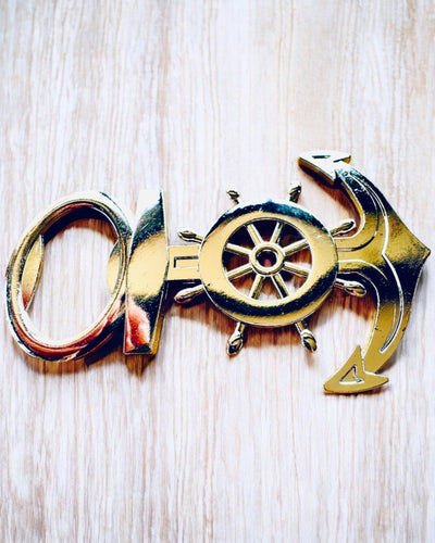 Ouvre-bouteille Capitaine - possibilité de personnalisation par gravure, couleur argent