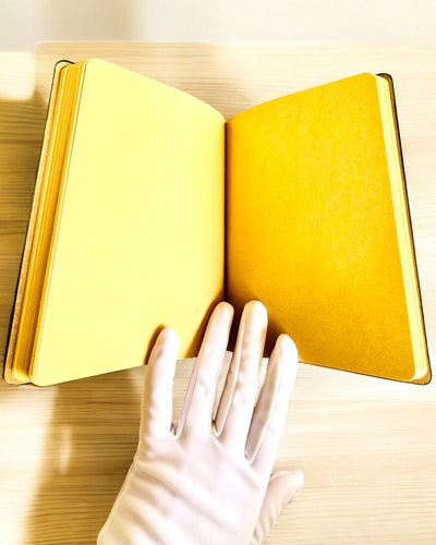 Vintage Notitieboek "Sleutel van het Verleden" - Mogelijkheid tot graveren als cadeau, notitieblok