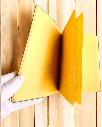 Vintage Notitieboek "Sleutel van het Verleden" - Mogelijkheid tot graveren als cadeau, notitieblok