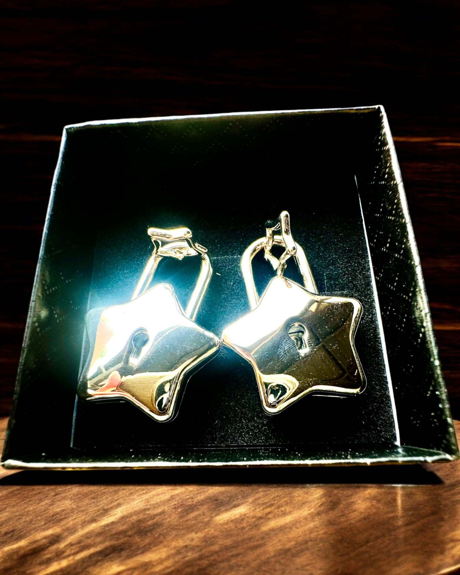 2 mini cadenas étoilés avec gravure – Protégez vos rêves, personnalisés pour un cadeau, 2 variantes de couleur au choix
