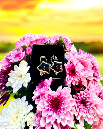 2 mini cadenas étoilés avec gravure – Protégez vos rêves, personnalisés pour un cadeau, 2 variantes de couleur au choix