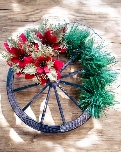 Decoratieset 3 x Kerstkransen "Vrolijke Ster" - mogelijkheid tot personalisatie met gravure als cadeau
